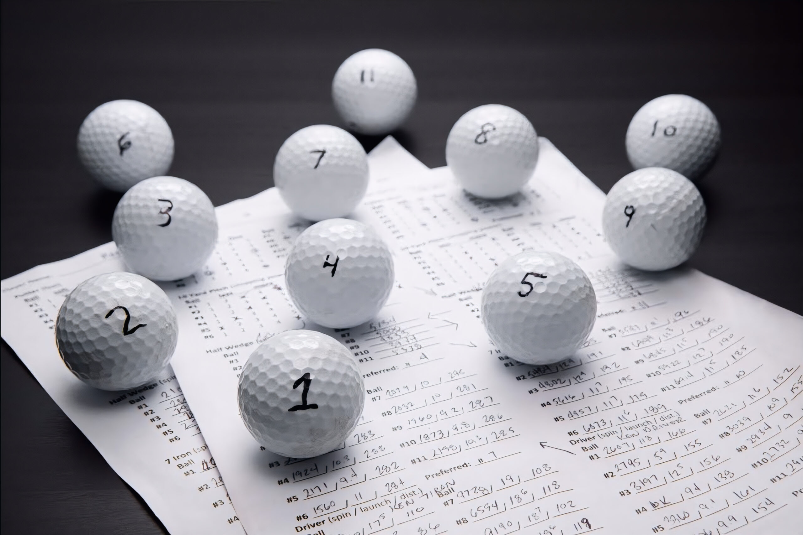 De juiste golfbal vinden