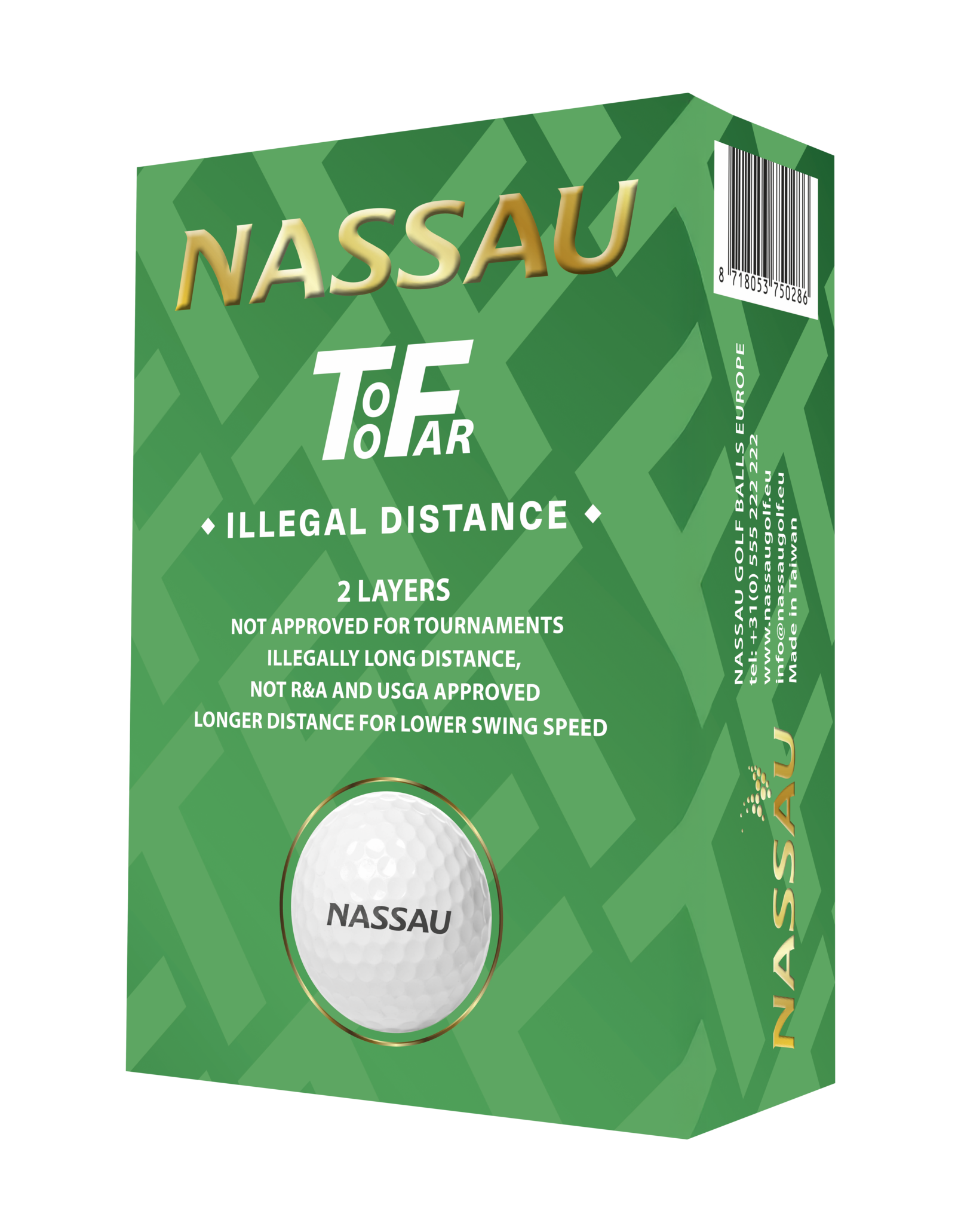 Nassau TooFar (6 stuks) - Afbeelding 2