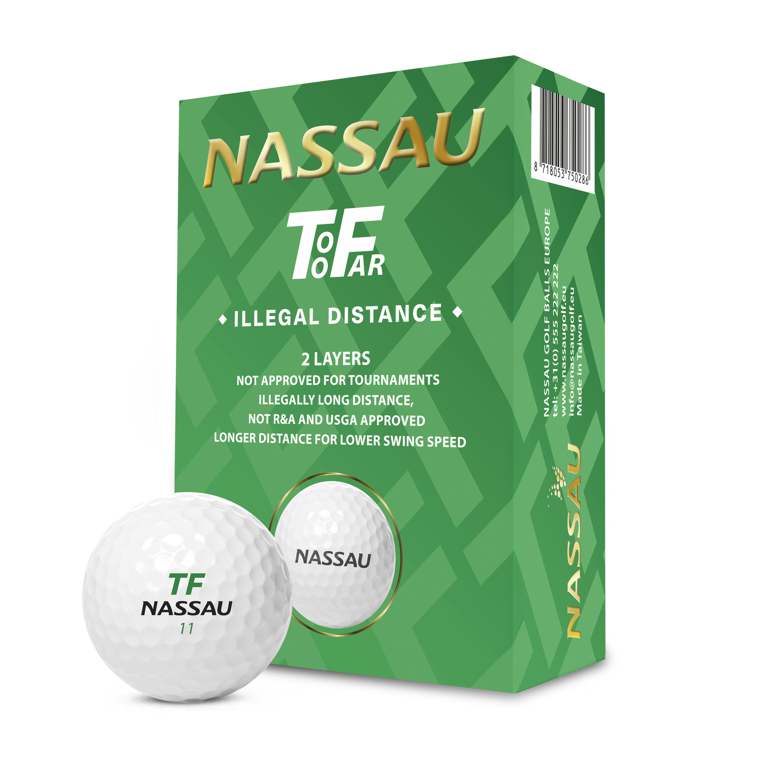 Nassau TooFar (6 stuks)